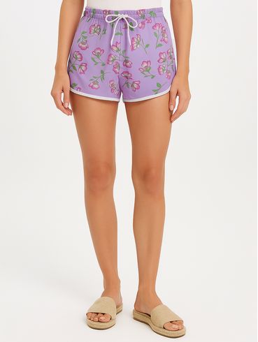 Short Estampado Feminino LILAS