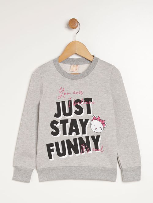 Conjunto Longo Infantil Para Menina - MESCLA