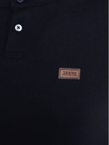 Camiseta Suede Manga Curta Masculina MARINHO