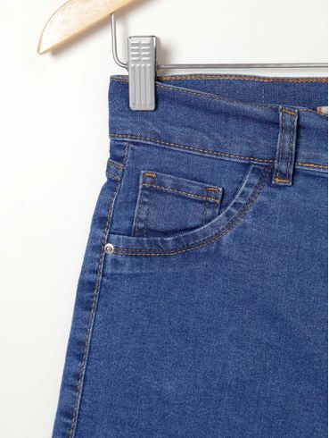 Short Jeans Feminino Azul