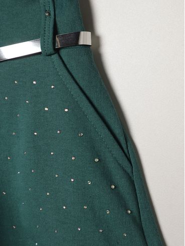 Conjunto Curto Infantil Para Menina  - VERDE