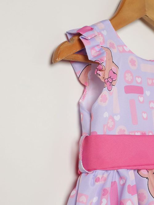 Vestido Infantil Para Menina - ROSA