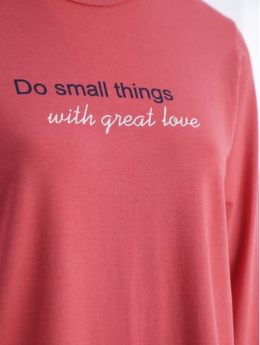 Pijama Longo Feminino ROSE/MARINHO