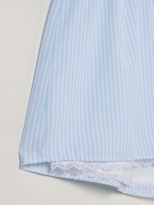 Short Tricoline Juvenil Para Menina - AZUL