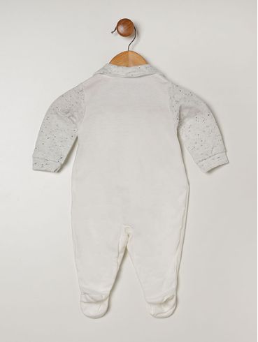 Saída Maternidade Infantil Para Bebê - BRANCO