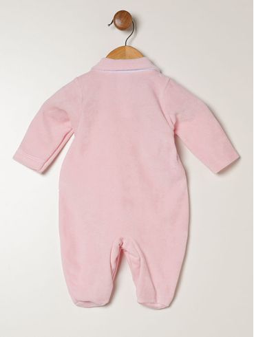 Saída de Maternidade Plush Infantil Para Bebê - ROSA