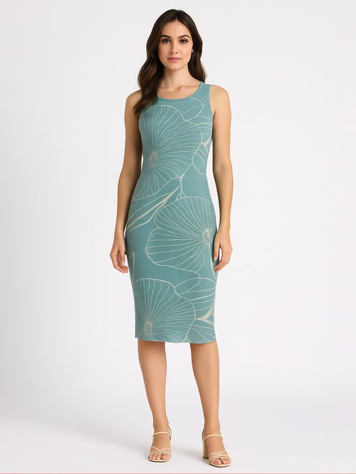 Vestido Canelado Autentique Feminino VERDE