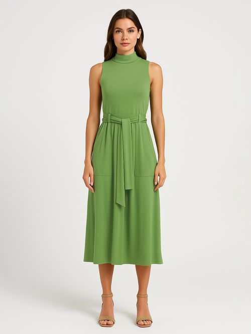 Vestido Midi Autentique Feminino VERDE