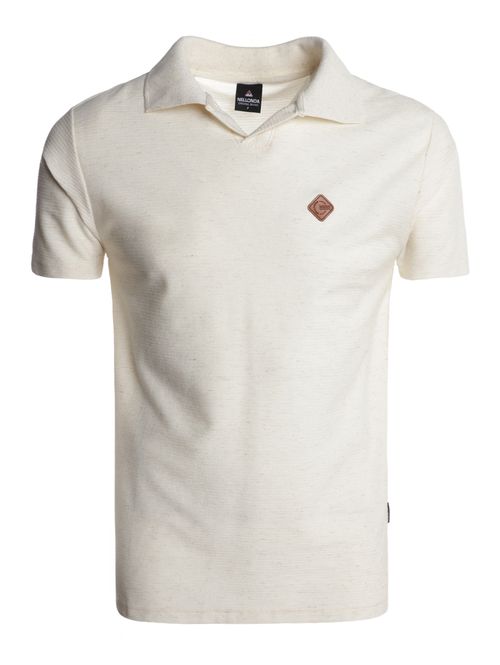 Polo Linho Manga Curta Masculina NATURAL