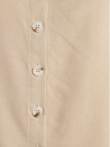 Camisa Manga Curta Feminina BEGE