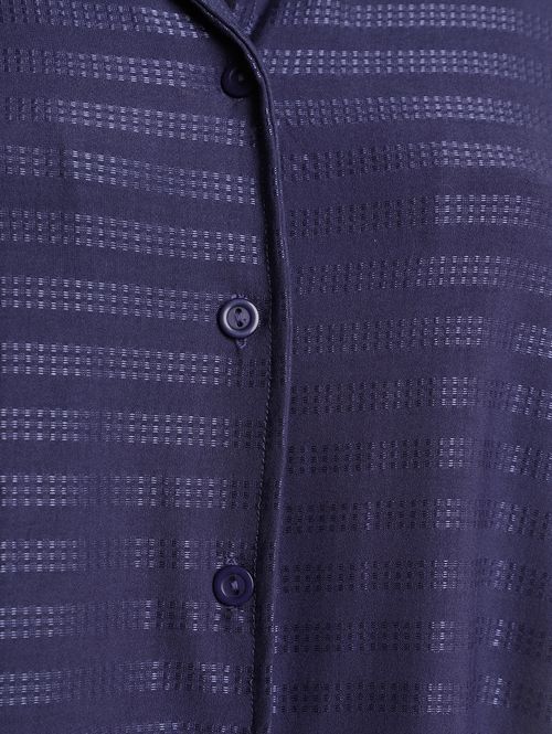 Camisa Mullet Fios Brilhosos Autentique Feminino MARINHO