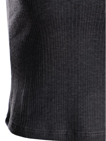 Blusa Canelada Regata Cativa Feminina PRETO