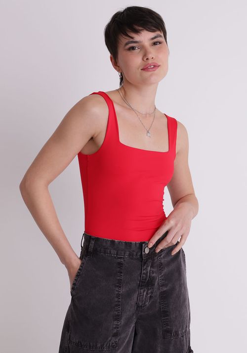 Body regata em poliamida