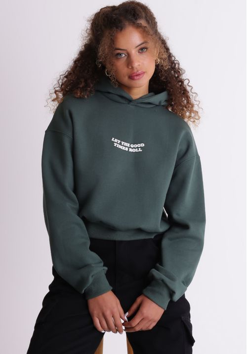 Moletom cropped estampa Las Vegas