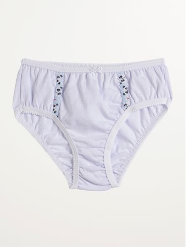 Calcinha Infantil Para Menina - Branco