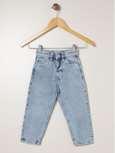 Calça Jeans Infantil Para Menino - AZUL