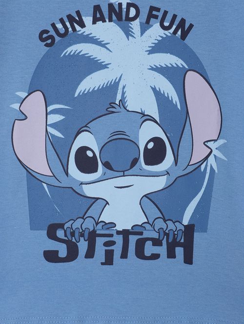 Pijama Curto Stitch Infantil Para Menino - AZUL