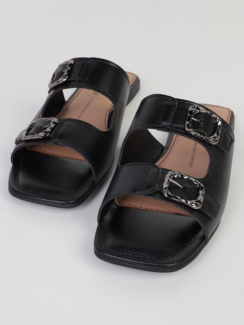 Rasteira Dakota Feminina PRETO