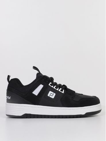 Tênis Casual Ghetto Freeday Masculina PRETO/BRANCO