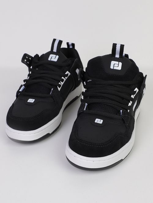 Tênis Casual Ghetto Freeday Masculina PRETO/BRANCO