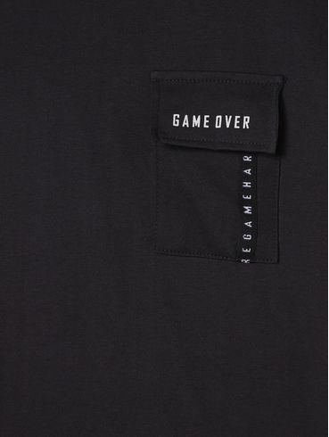 Camiseta Manga Curta Juvenil Para Menino - CHUMBO