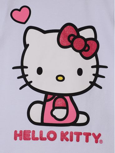 Blusa Cotton Manga Curta Infantil Para Menina - BRANCO