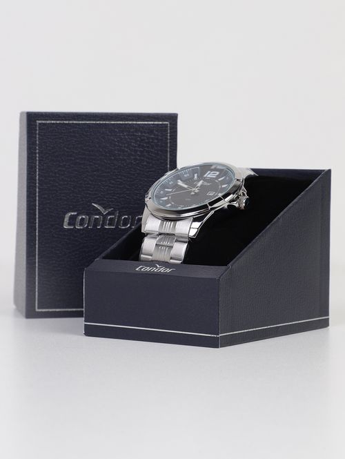 Relógio Condor Masculino PRATA