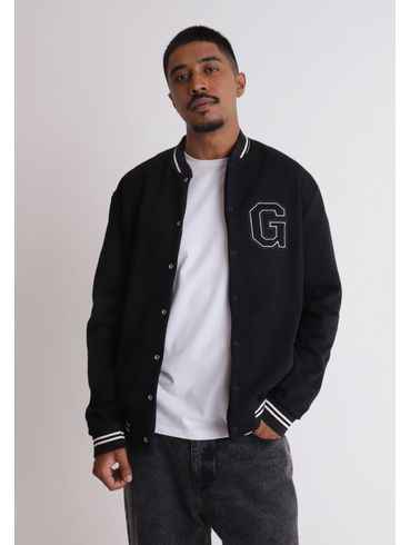 Casaco bomber em moletom College G