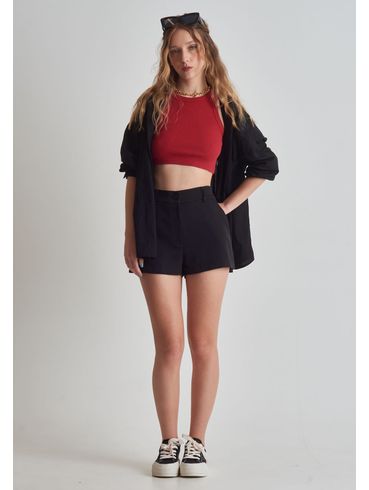 Short mini alfaiataria