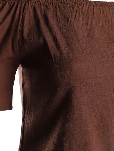 Blusa Ciganinha Feminina MARROM