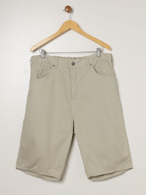 Bermuda Sarja Vilejack Plus Size Masculina AREIA