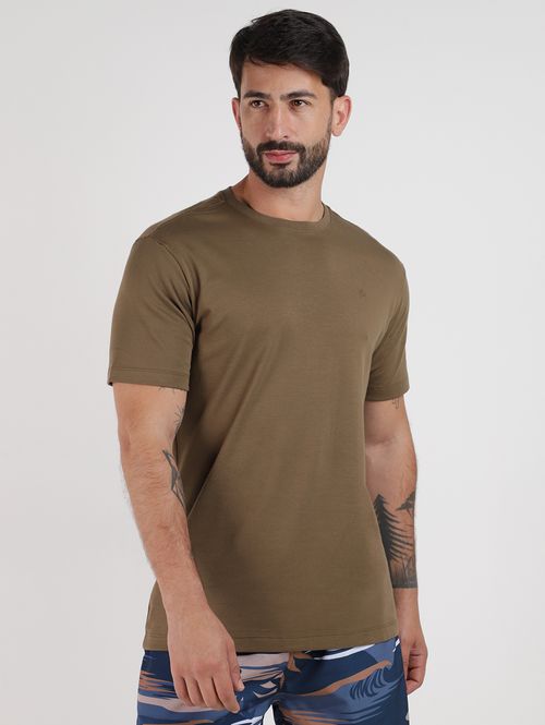 Camiseta Básica Soft Touch Premium Masculina VERDE