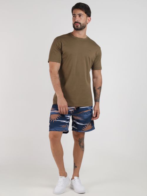 Camiseta Básica Soft Touch Premium Masculina VERDE