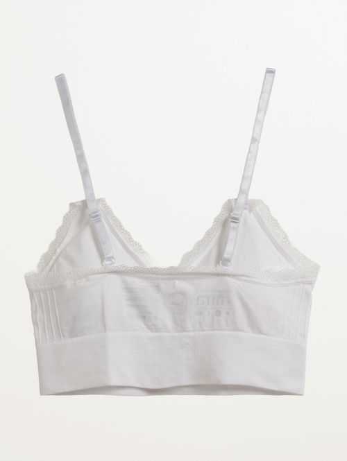 Sutiã Sem Costura Bojo Removível Feminino BRANCO