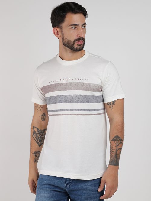 Camiseta Manga Curta Masculina OFF WHITE