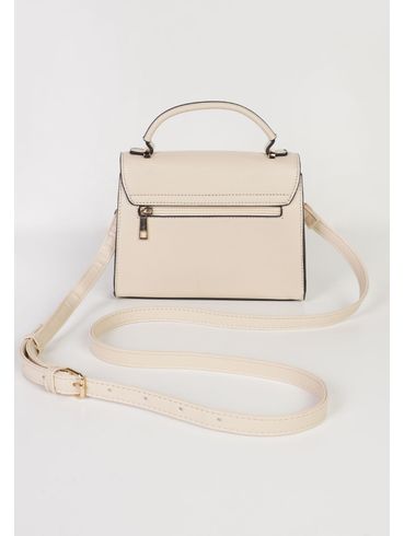 Bolsa Mini Bag Baú Feminina OFF WHITE
