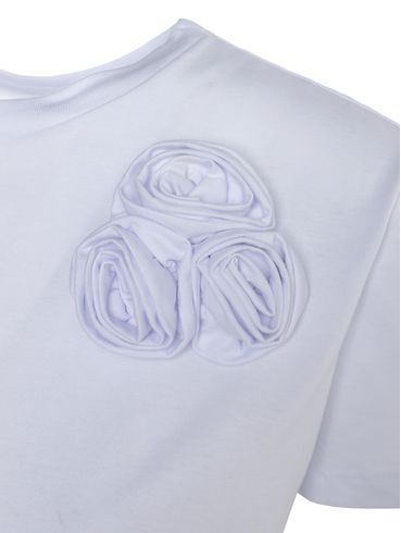 Blusa Malha Manga Curta Autentique Feminina BRANCO