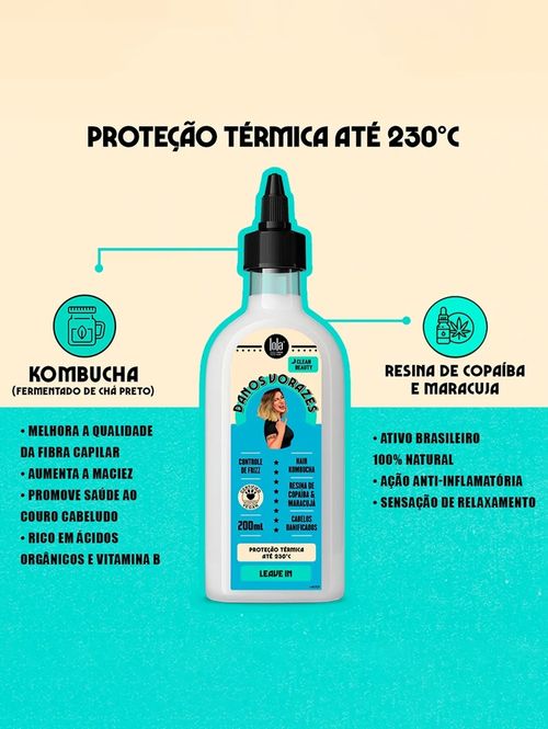 Leave In Finalizador Danos Vorazes Lola Cosmetics UNICO