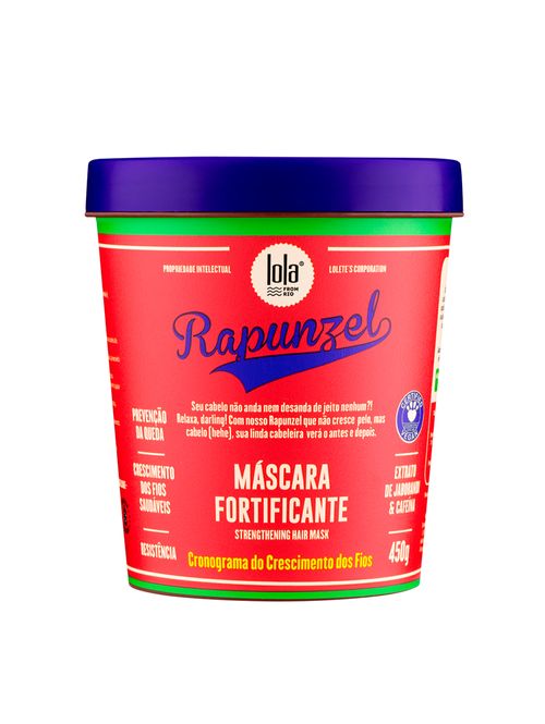 Máscara Capilar Rapunzel Lola Cosmetics 450g UNICO