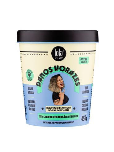 Máscara Capilar Danos Vorazes Lola Cosmetics 450g UNICO