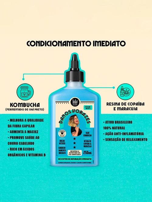 Condicionador Danos Vorazes Booster Lola Cosmetics UNICO