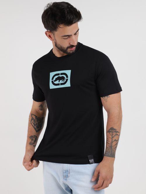 Camiseta Manga Curta Masculina PRETO