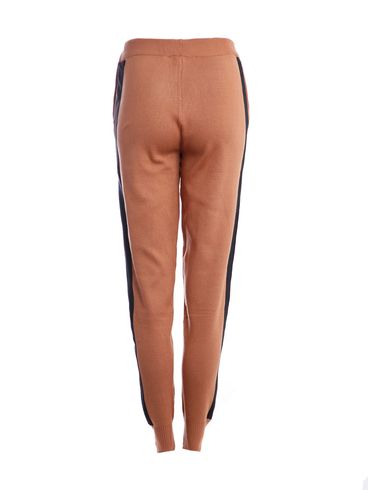 Calça Jogger Tricot Feminina Marrom