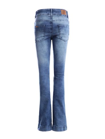 Calça Jeans Flare Feminina Azul