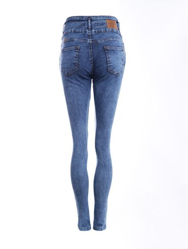 Calça Jeans Skinny Feminina Azul