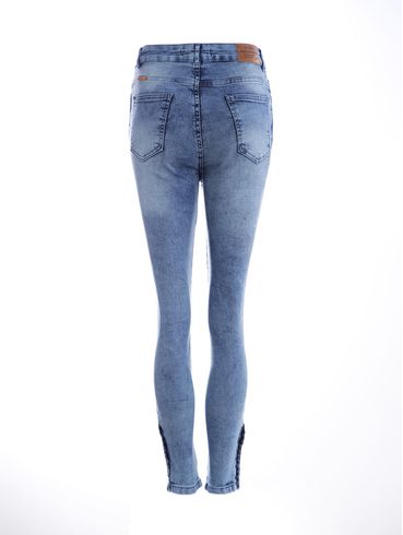 Calça Jeans Skinny Feminina Azul