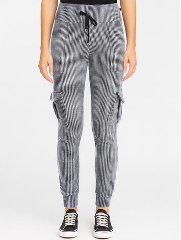 Calça Jogger Cargo Feminina Branco
