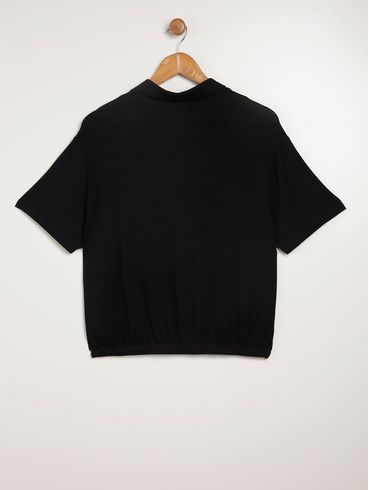 Camisa Manga Curta Autentique Plus  Feminina PRETO