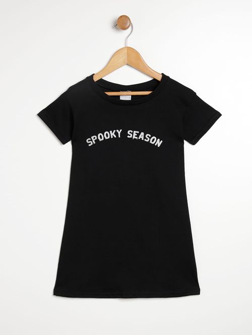 Vestido Infantil Para Menina - PRETO