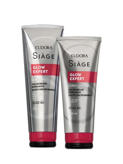 Kit Shampoo + Condicionador Glow Expert Siàge UNICO